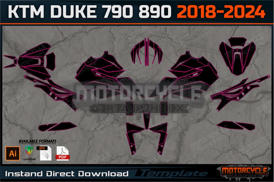 KTM DUKE 790 890 2018-2024