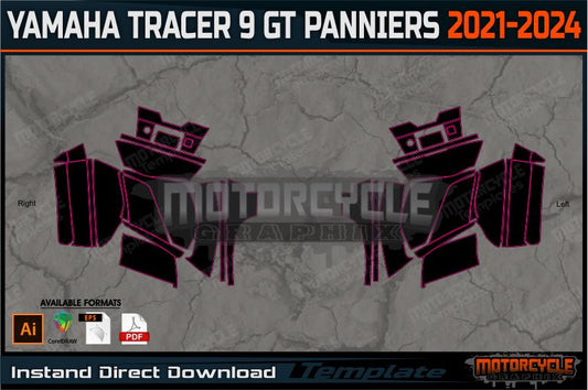 YAMAHA TRACER 9 GT PANNIERS 2021-2024
