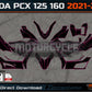 HONDA PCX 125 160 2021-2024