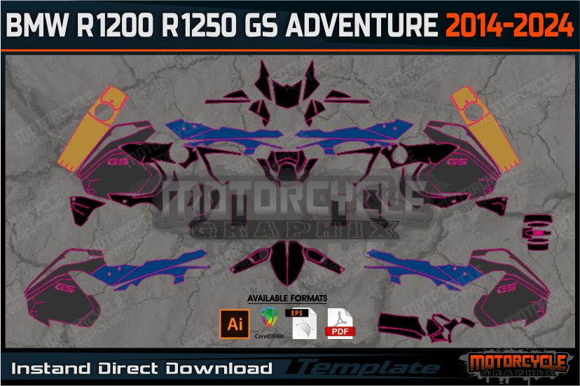 BMW R1200 R1250 GS ADVENTURE 2014-2024