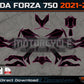 HONDA FORZA 750 2021-2024