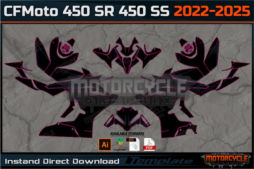 CFMoto 450 SR 450 SS 2022-2025