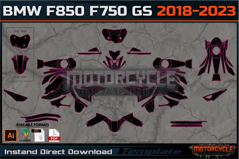 BMW F850 F750 GS 2018-2023