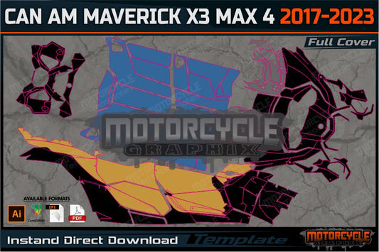 CAN AM MAVERICK X3 MAX 4 2017-2024