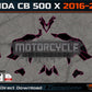 HONDA CB 500 X 2016-2018