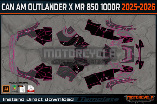 CAN AM OUTLANDER X MR 850 1000R 2025-2026