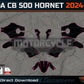 HONDA CB 500 HORNET 2024-2026