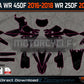 YAMAHA WR 450F 2016-2018 WR 250F 2015-2018