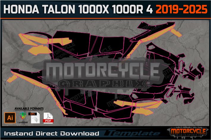 HONDA TALON 1000X 1000R 2 TÜR 2019-2022