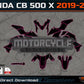 HONDA CB 500 X 2019-2025