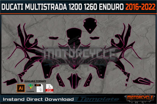 DUCATI MULTISTRADA 1200 1260 ENDURO 2016-2022