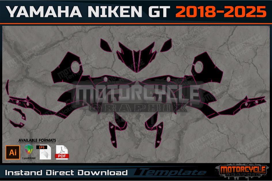 YAMAHA TMAX 560 – MOTORCYCLE TEMPLATES