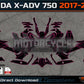 HONDA X-ADV 750 2017-2020