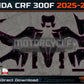 HONDA CRF 300F 2025-2026