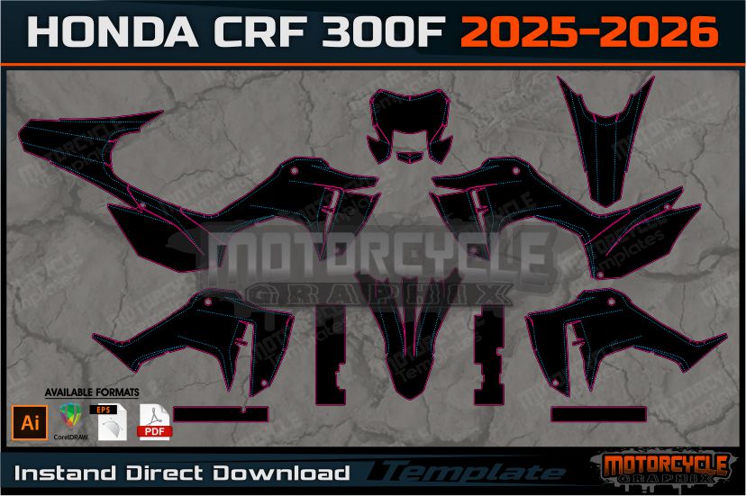 HONDA CRF 300F 2025-2026