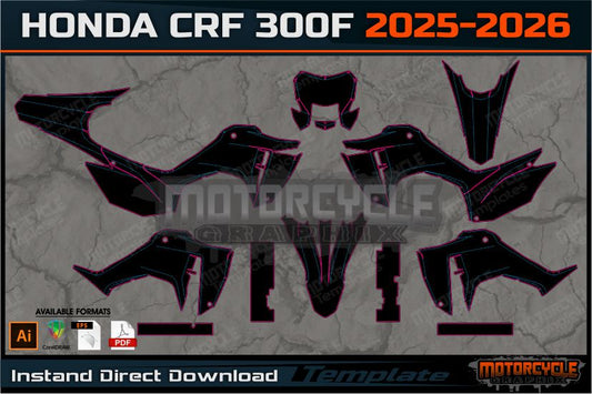 HONDA CRF 300F 2025-2026