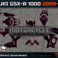 SUZUKI GSX-R 1000 2009-2016 K9 GSX R