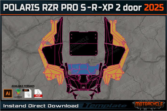 POLARIS RZR PRO S+PRO R+PRO XP 2 door 2025