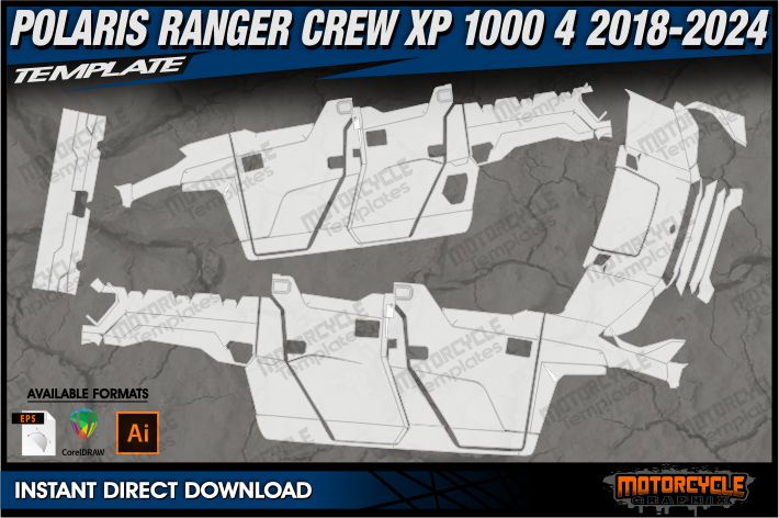 POLARIS RANGER CREW XP 1000 4 2018-2024