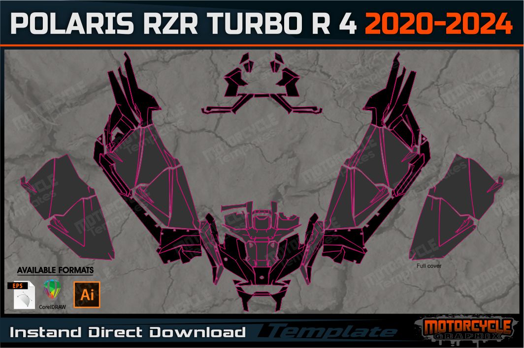 POLARIS RZR TURBO R 4 ULTIMATE 2020-2024