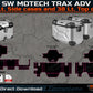 SW MOTECH TRAX ADV 45 Lt. Side cases and 38 Lt. Top case