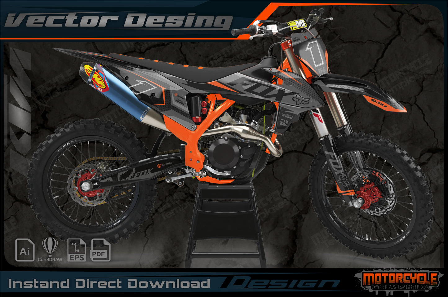 KTM VECTOR DESING