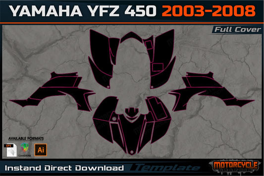 Komplettset für Yamaha YFZ 450 2003–2008