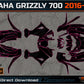 YAMAHA GRIZZLY 700 2016-2022