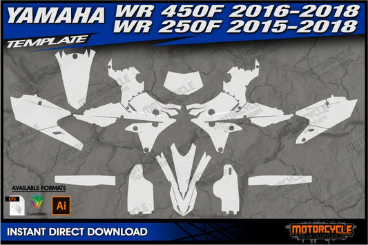 Yamaha WR 450F 2016–2018. WR 250F 2015–2018