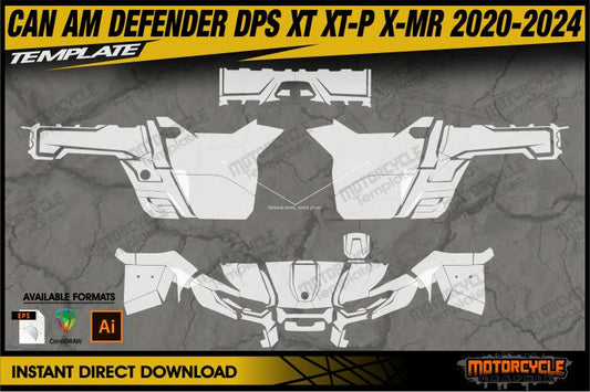 CAN AM TRAXTER-DEFENDER DPS XT XT-P X-MR 2020–2024