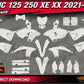 FANTIC 125 250 XE XX 2021-2022