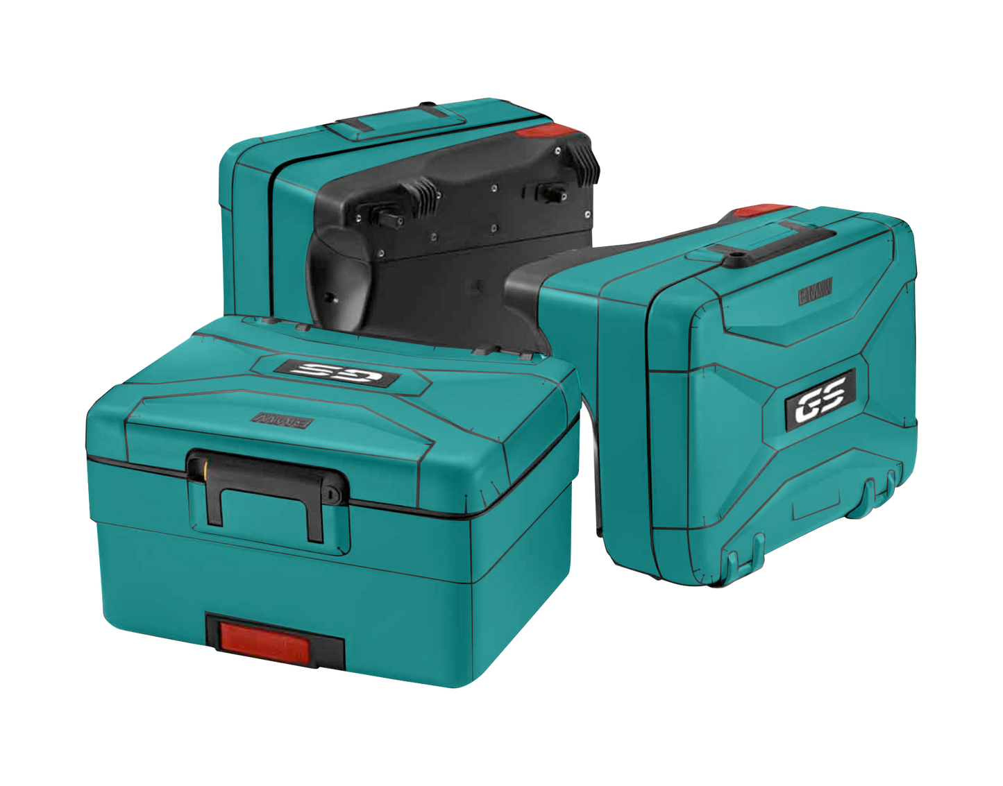 BMW VARIO Panniers Case set GS F750 F850 R1200 R1250 GS Full kit