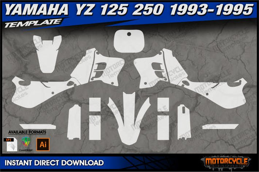 YAMAHA YZ 125 250 1993-1995