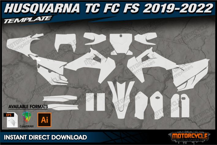 HUSQVARNA TC FC FS 125 250 350 450 2019-2022