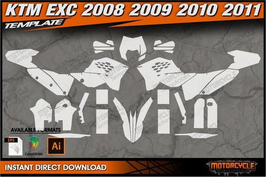 KTM EXC 2008 2009 2010 2011 alle Modelle