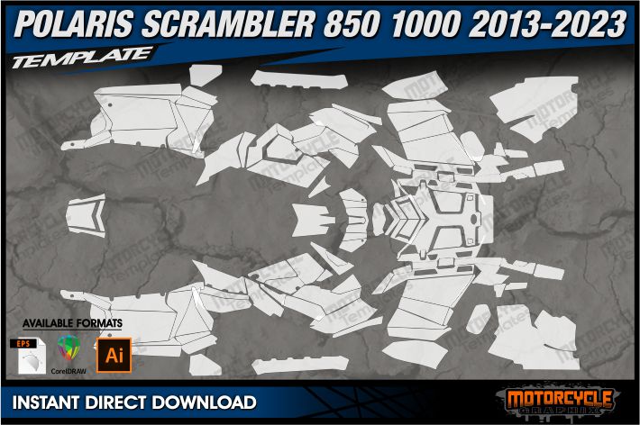 Komplettset POLARIS SCRAMBLER 850-1000 2013-2021