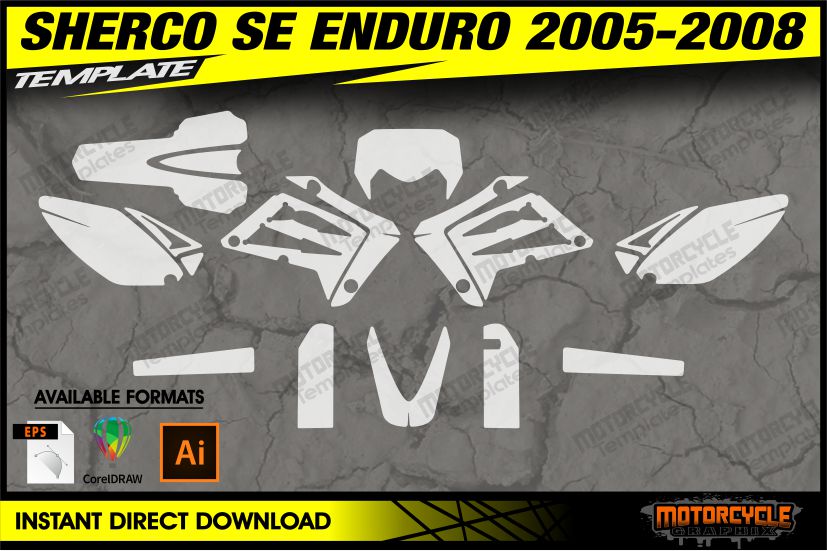 SHERCO SE 250 300 450 510 2005-2008