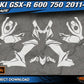 SUZUKI GSX R 600 750 GSXR 2011-2013