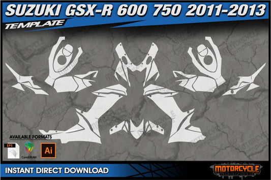 SUZUKI GSX R 600 750 GSXR 2011-2013