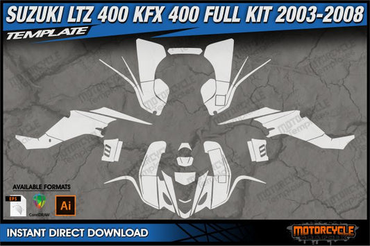 Komplettset für Suzuki LTZ 400 KFX 400 2003–2008