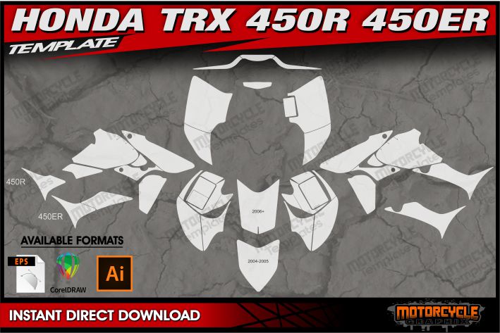 HONDA TRX 450 450R 450ER