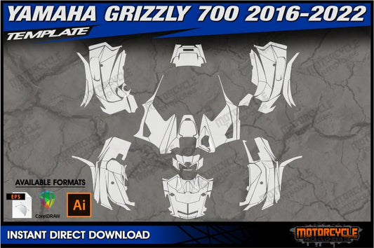 Komplettset für Yamaha GRIZZLY 700 2016–2022