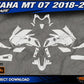 YAMAHA MT 07 2018-2020