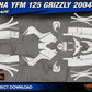 YAMAHA YFM 125 GRIZZLY 2004-2015