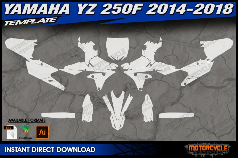 YAMAHA YZF 250 YZ 250F 2014-2018
