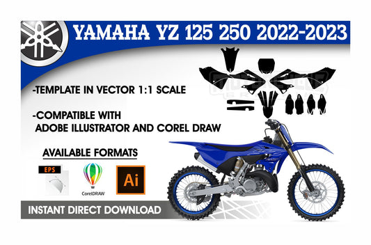 YAMAHA YZ 125 250 2022-2023