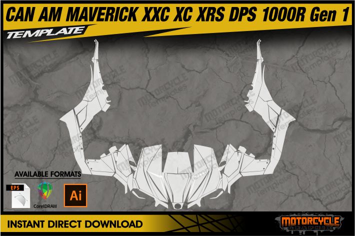CAN AM MAVERICK XXC XC XRS DPS 1000R  GEN 1
