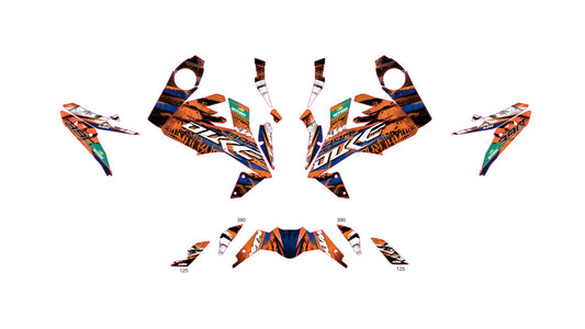 KTM VECTOR GRAPHICS – MOTORCYCLE TEMPLATES