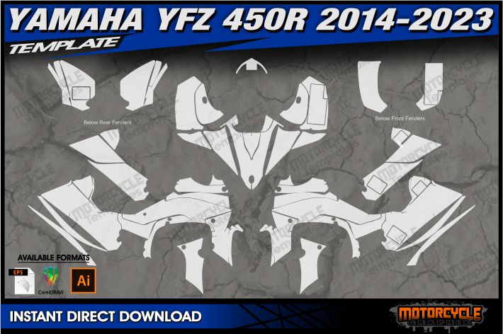 YAMAHA YFZ 450R 2014-2023